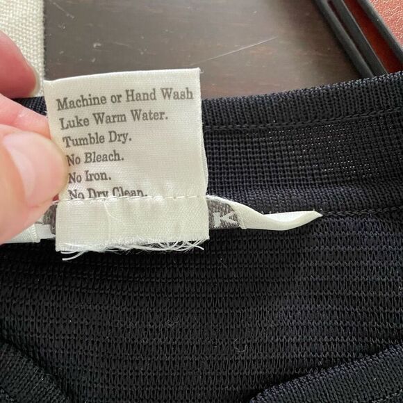 Exclusively Misook Cardigan Blazer Tunic Dress Black XS ￼ - Picture 10 of 12